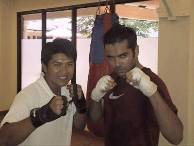 Ram Proves His Energy in Boxing