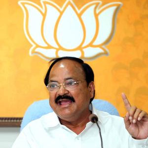 Cong treated Telangana as internal party matter: Venkaiah