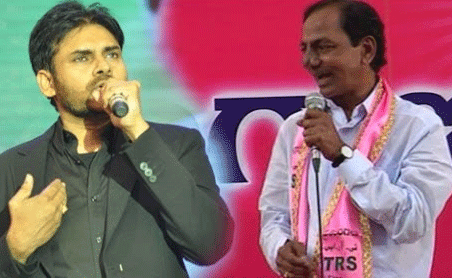 Imitating KCR the Best Part in Pawan's Speech