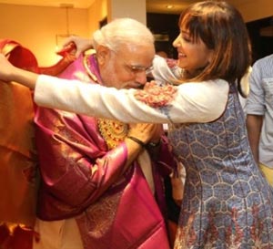 Tollywood Lady Sentiment for Modi