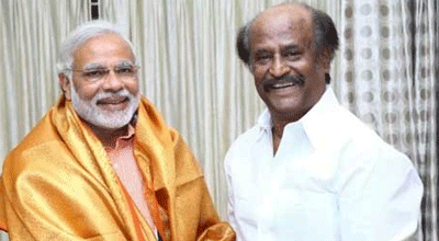 Modi Respects Rajini, Insults Pawan?