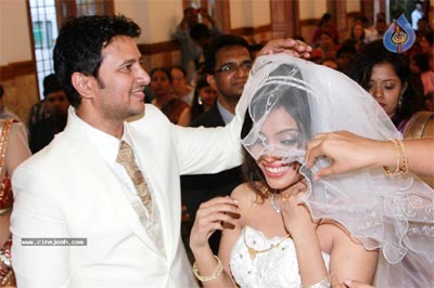 Handsome Hero Wedding Reception in Hyd
