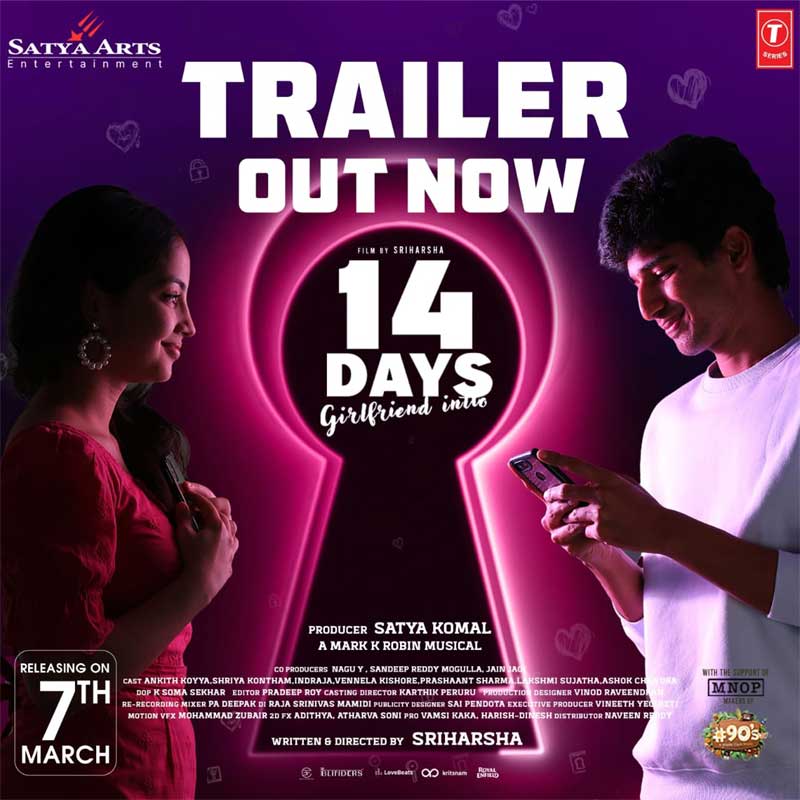 14 Days Girlfriend Intlo Set to Release on 7th March