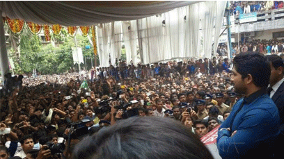 Mallu Arjun's Mania in Kerala!