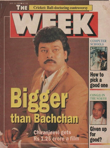 Chiranjeevi; India's Highest Paid Actor Then