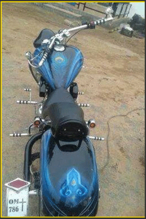 This Is Pawan's Bike from 'Gopala Gopala'