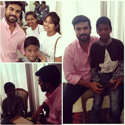Ram Charan's Lovely Gesture on That Kid