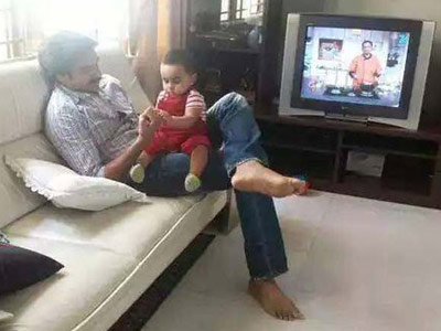 Who Is This Little Girl on Pawan's Lap?