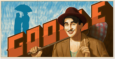 Google Doodle Tributes to Raj Kapoor