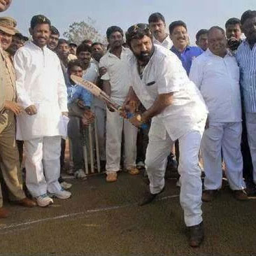 Balayya Turns Cricket Batsman!