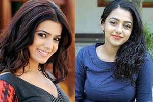 Samantha n Nithya Tap Feet with Allu Arjun