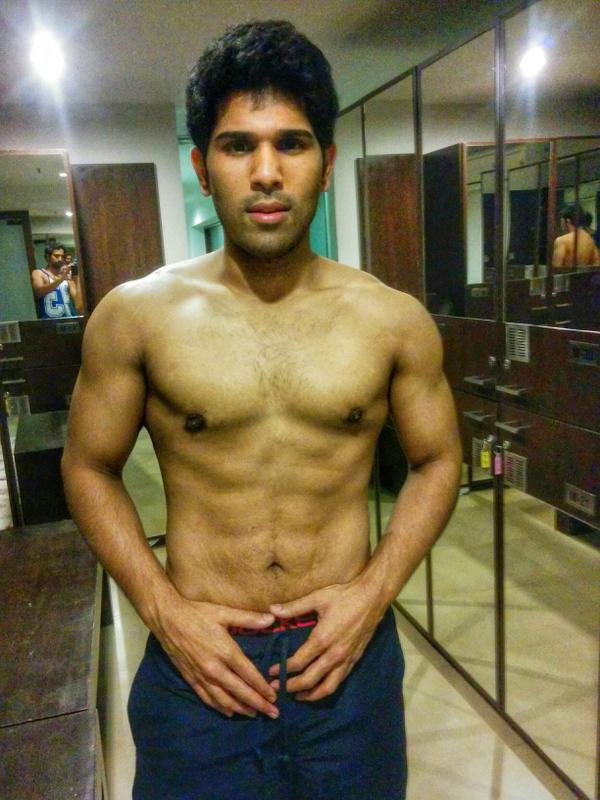 This Is Allu Sirish's Six Pack