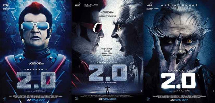 2.0 Telugu rights to NVR Distribution