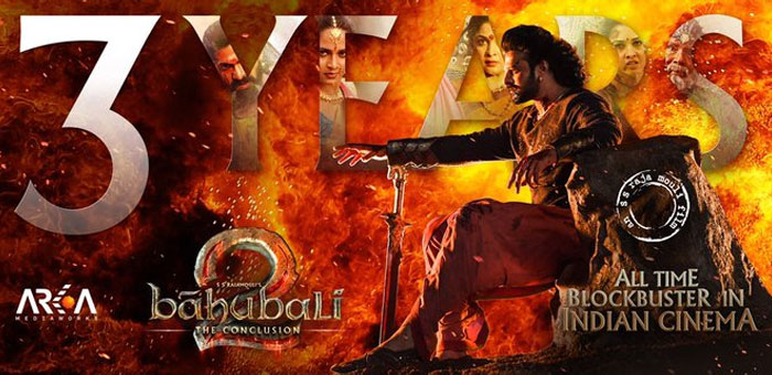 3 Years for Baahubali 2