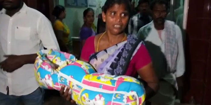 A Baby Dies of Lack of Oxygen Supply in West Godavari
