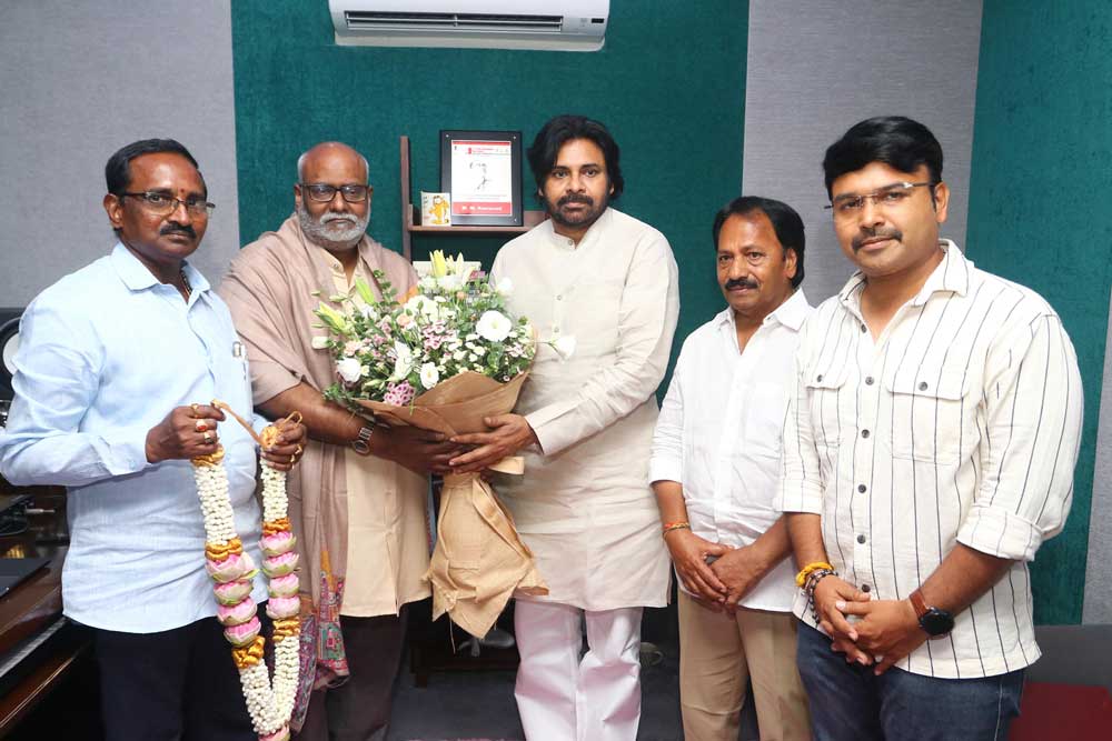 A Meeting of Minds: Pawan Kalyan and MM Keeravaani