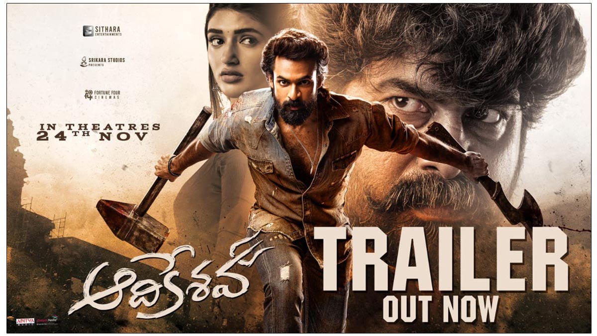 Aadikeshava Trailer Released