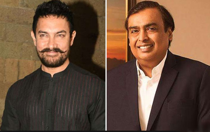 Aamir Khan and Mukesh Ambani