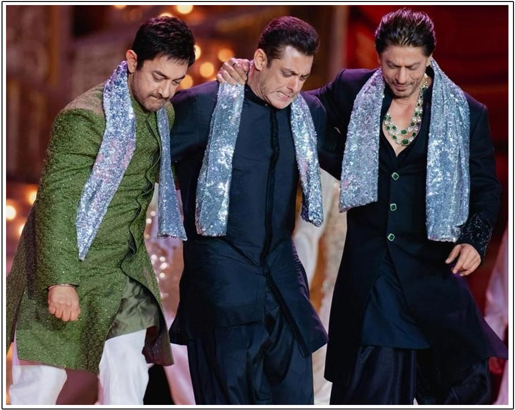 Aamir khan expressed his desire to work with Shah Rukh Khan and Salman Khan