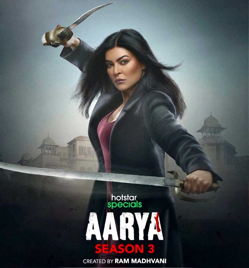 Aarya season 3 streaming on Disney+ Hotstar