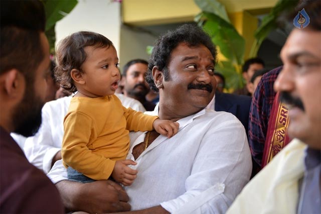 Abhay Ram with VV Vinayak at Janatha Garage