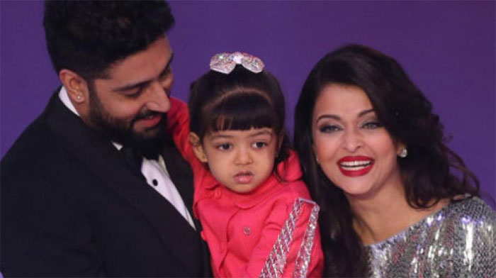 Abishek Bachchan, Aishwaraya Rai daughter Aradhya 