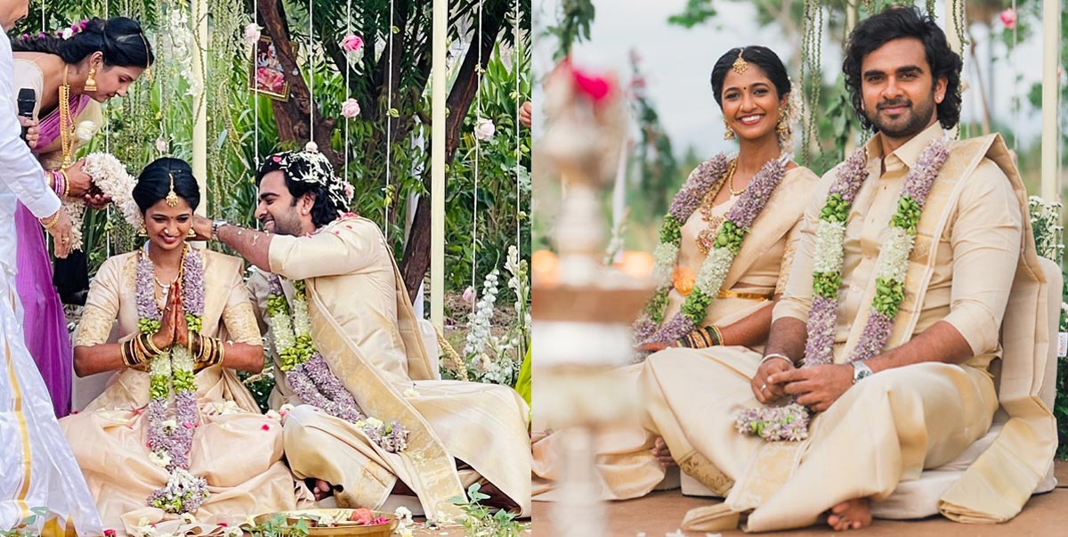 Actor Ashok Selvan Married Arun Pandian Daughter