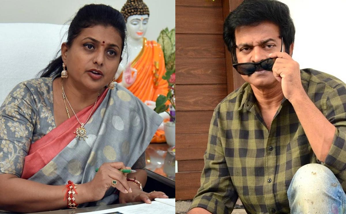 Actor Brahmaji takes on Minister Roja