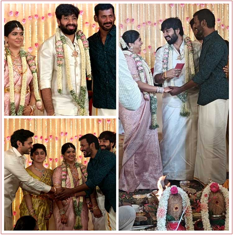 Adhik Ravichandran married Aishwarya Prabhu
