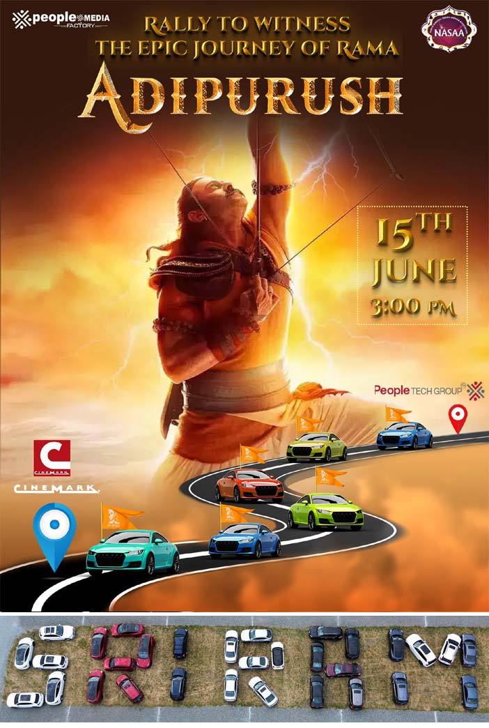 Adipurush extravaganza across the world