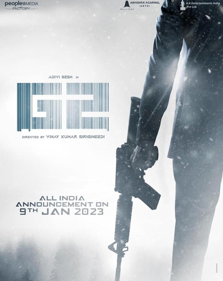 Adivi Sesh's Goodachari 2 launching on 9th January 2023