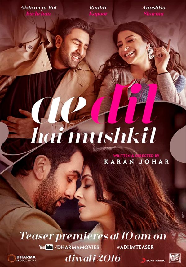 Ae Dil Hai Mushkil Teaser Is Out