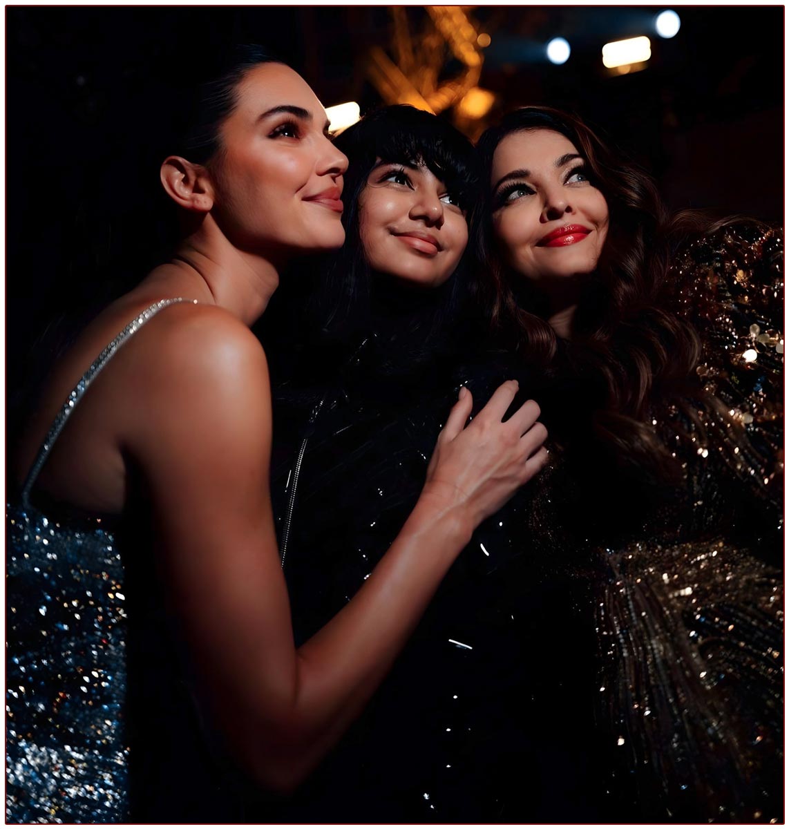 Aishwarya Rai - Aaradhya With Kendall Jenner