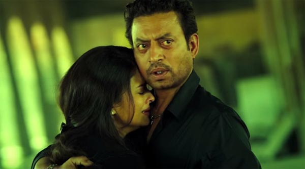 Aishwarya Rai, Irrfan Khan in Jazbaa