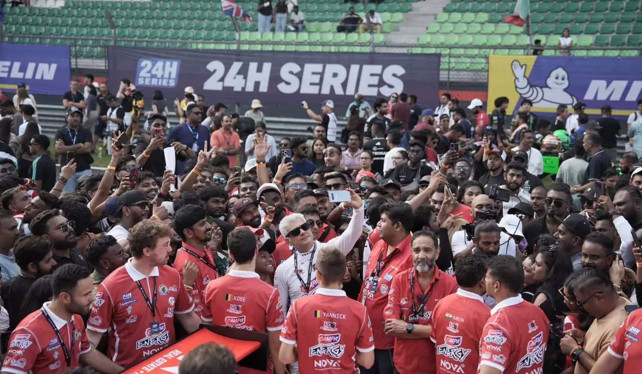 Ajith-24H Dubai Race