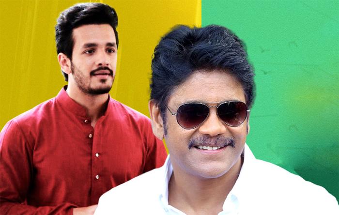 Akhil and Nagarjuna