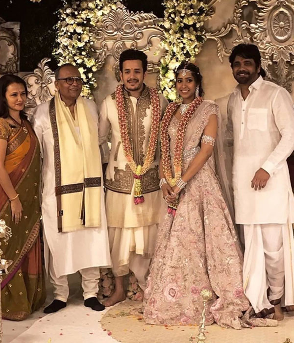 Akhil and Shreya Got Engaged