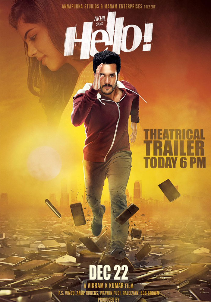 Akhil's Hello Theatrical Trailer Released