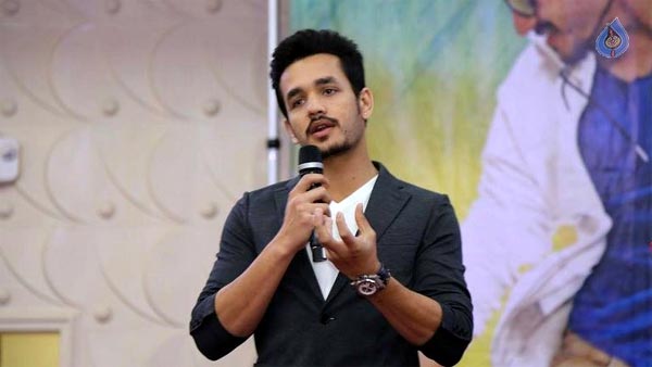 Akhil Movie Promotions Under Akhil Supervision