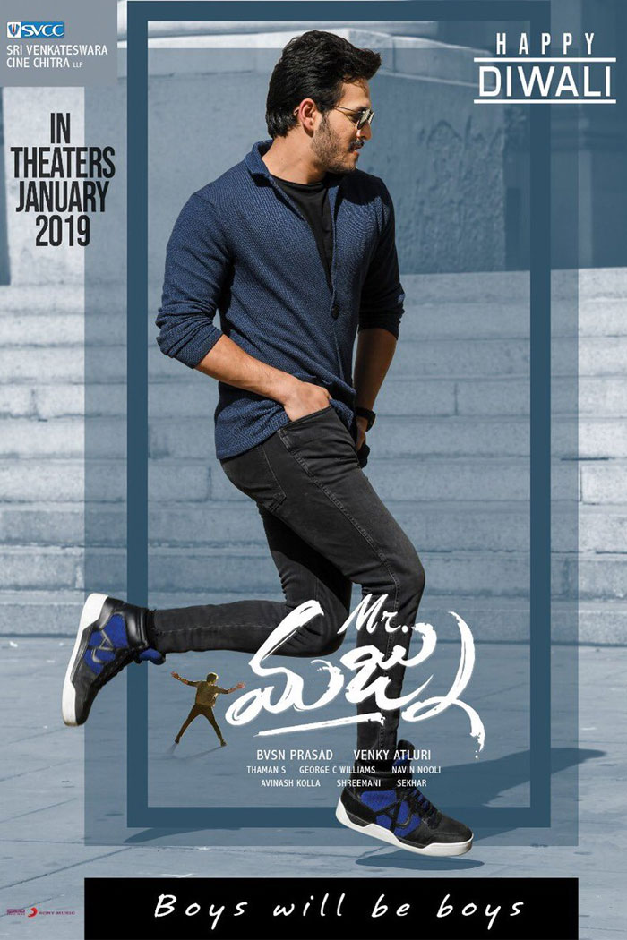 Akhil's New Look from Mr Majnu