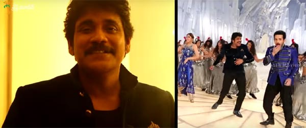 Akhil Thanks Nagarjuna For Akhil Dance Cameo