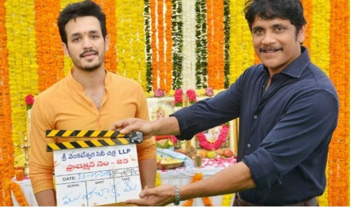 Akhil's Third Film Launched Today