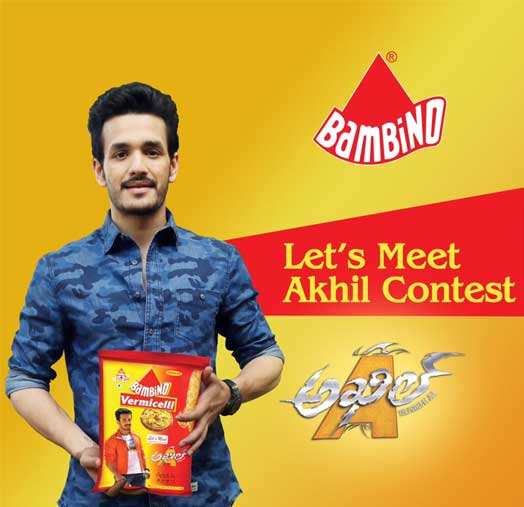 Akhil to Endorse Bambino and Peta India