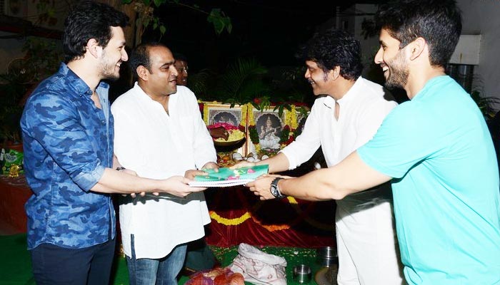 Akhil, Vikram Kumar New Movie Opening