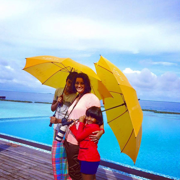 Akira Nandan's Latest Image in Maldives