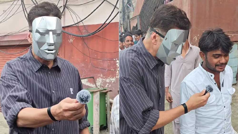 Akshay Interviews Audience In Killer Mask 
