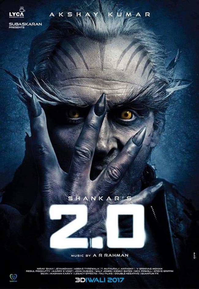 Akshay Kumar Villain Poster First Look In 2.0