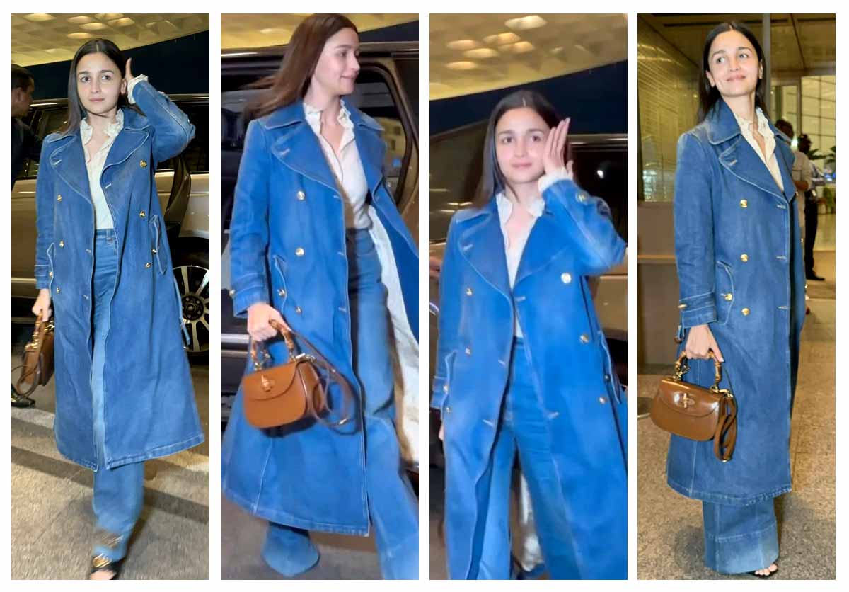 Alia Bhatt at airport