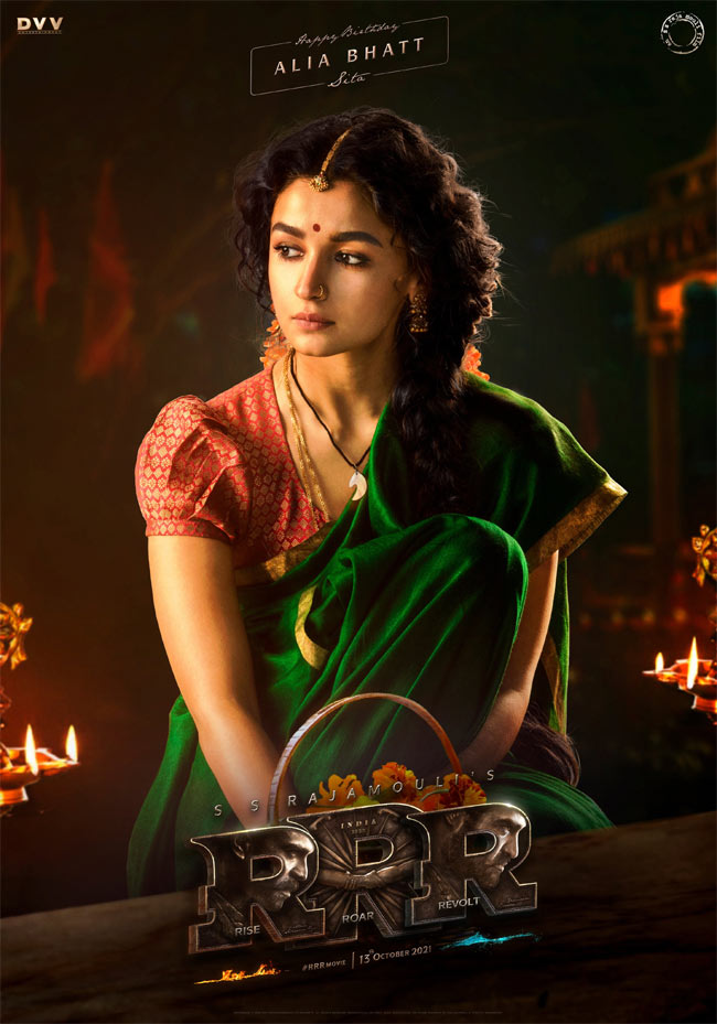 Alia Bhatt First Look As Sita In RRR