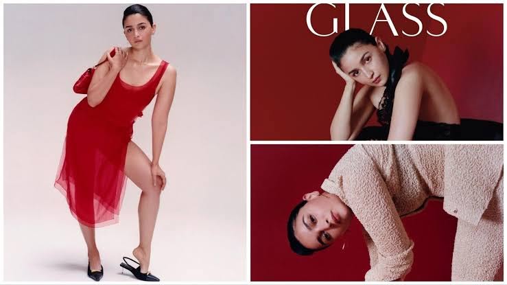 Alia stuns with an unusual pose